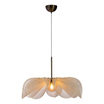 Markslöjd 108661 - Hängeleuchte an Schnur STYRKA 1xE27/40W/230V d 75 cm beige