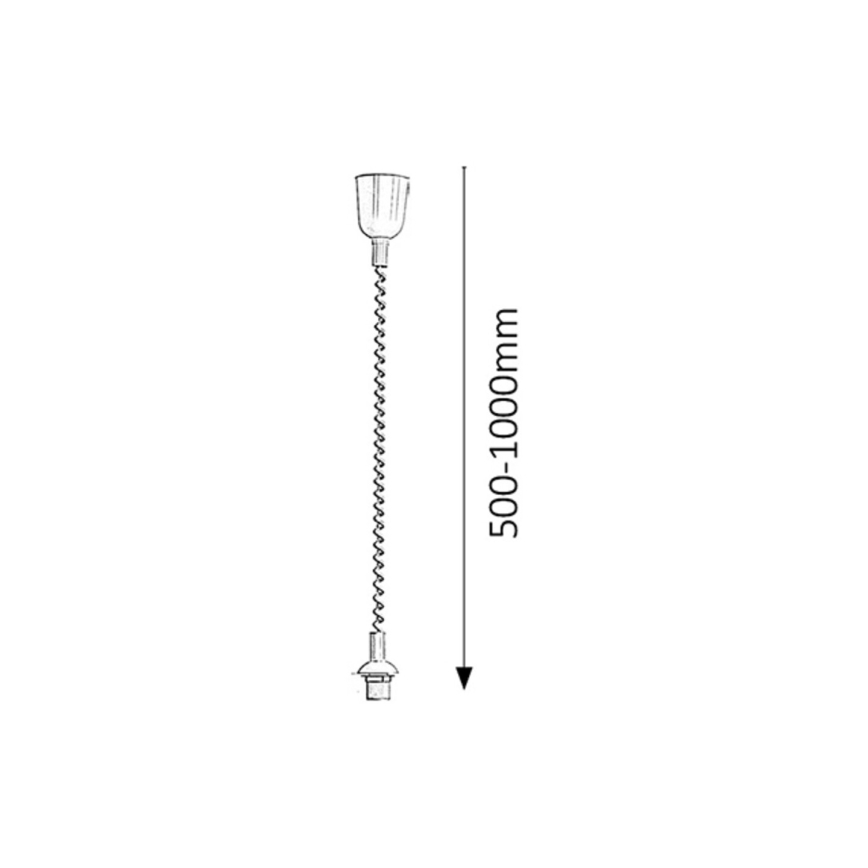 Rabalux 9923 - Scharnier-Abziehvorrichtung ROLLY 1xE27/60W/230V